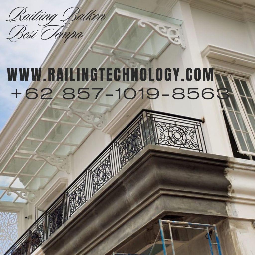 Railing Balkon Besi Tempa